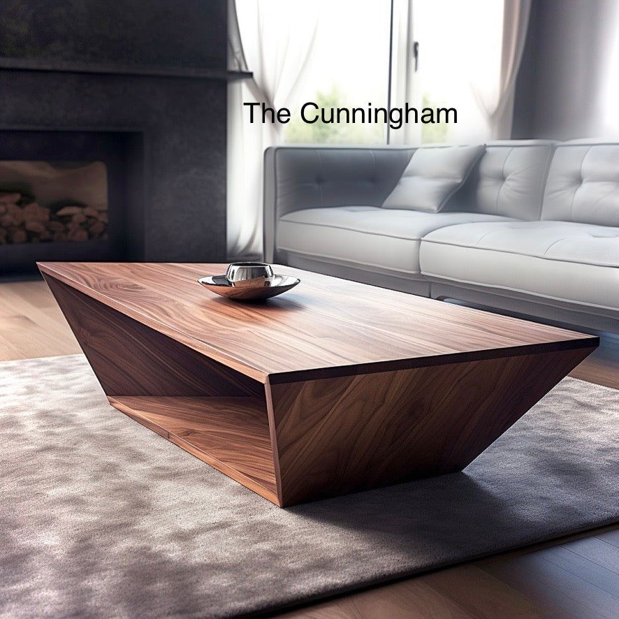 CUNNINGHAM - Modern Minimalist Boho Coffee Table